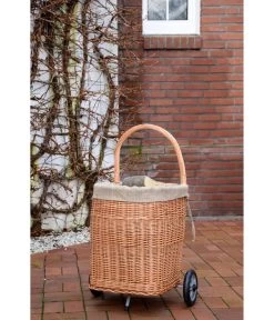 Dobar Kaminholzwagen, Ca. B45/H93/T43 Cm -Freien Garten Geschäft 4364444 WE MO 003 dobarKaminholzwagen