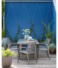 Dehner Alutisch Monaco, Ca. B200/H73/T90 Cm -Freien Garten Geschäft 4424891 WE MO 002 GruppeMonaco