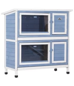 Dehner Kaninchenstall Original Mit Wärmedämmung, Ca. B114/H116/T57 Cm