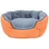 ThermoSwitch® Hundebett Santorini -Freien Garten Geschäft 4444063 WE FS 001 ThermoSwitchHundebettSantoriniSOrangeGrau