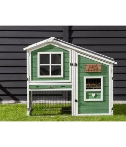 Dehner Nagerheim Happy Home Tempio, Ca. B140/H120/T78 Cm 12 Dehner Nagerheim Happy Home Tempio, Ca. B140/H120/T78 Cm -Freien Garten Geschäft 4447645 WE MO 001 Dehner NagerheimHappyHomeTempio