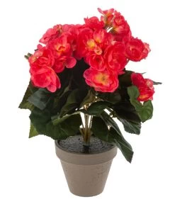 Kunstpflanze Begonie