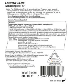 PROTECT GARDEN Lizetan Plus Schädlingsfrei AF, 800 Ml -Freien Garten Geschäft 4480141 WE DE 001 ProtectGarden LizetanPlusSchaedlingsfreiAF800ml
