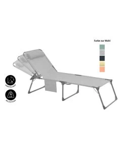 Dehner Gartenliege Mallorca, Ca. B71/H106/T227 Cm -Freien Garten Geschäft 4498176 WE IG 001 DehnerGartenliegeMallorca