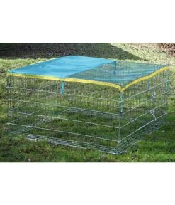 KERBL Freilaufgehege Mit Ausbruchsperre, Ca. B115/H65/T115 Cm