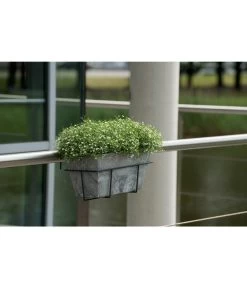 Artstone Kunststoff Blumenkasten Ella -Freien Garten Geschäft 5160486 WE MO 002 KunststoffKastenEllagrau