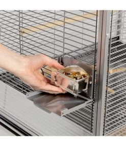 Montana Vogelvoliere Madeira III, Platinum 16 Montana Vogelvoliere Madeira III, Platinum -Freien Garten Geschäft 5187547 WE D 002 PPVoliereMadeiraIIIPlatinum