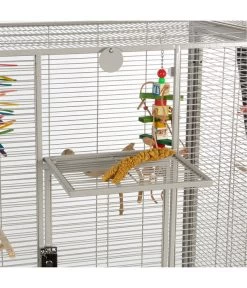 Montana Vogelvoliere Madeira Double, Plantinum 14 Montana Vogelvoliere Madeira Double, Plantinum -Freien Garten Geschäft 5187562 WE D 001 PPVoliereNewMadeiraDoublePlatinum