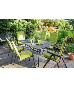 MWH Metall-Gartensessel Savoy -Freien Garten Geschäft 5312822 WE MO 001 MWHStreckmetallGartentisch145x90cm