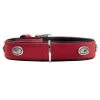 HUNTER® Hundehalsband Softie Stone, Rot/schwarz -Freien Garten Geschäft 5387402 WE FS 001 HunterHalsbandSoftieStoneRot