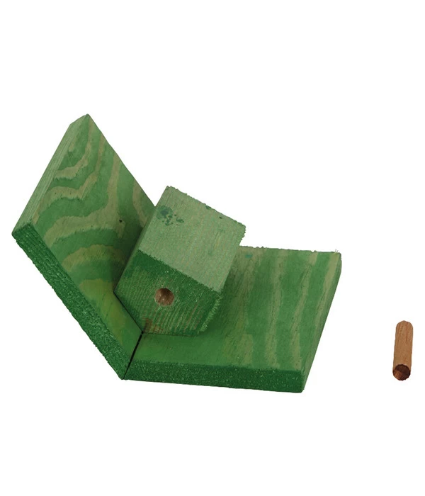 Siena Garden Vogelhaus Balkonfuttersilo, Braun/grün, Ca. B40/H20/T15 Cm 7 Siena Garden Vogelhaus Balkonfuttersilo, Braun/grün, Ca. B40/H20/T15 Cm – Bild 5