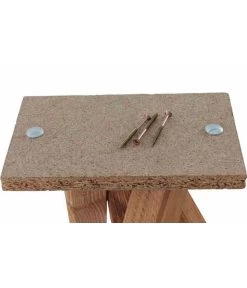 Siena Garden Vogelhausständer Leo, Braun, Ca. B16/H116/T16 Cm -Freien Garten Geschäft 6601660 WE DE 002 GautzschVogelhausstaenderLeo