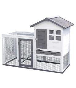 KERBL Nagerheim Freetime Luke, Weiß, Ca. B127/H98/T62 Cm