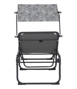 Siena Garden Campingliege Natura, Grau, Ca. B69/H43/T200 Cm -Freien Garten Geschäft 6602981 WE DE 002 CampingliegeNatura