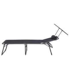 Siena Garden Campingliege Premium, Anthrazit, Ca. B69/H43/T200 Cm -Freien Garten Geschäft 6603047 WE FS 004 SienaGardenCampingliegePremiumAnthrazit