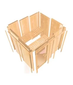 Wolff Finnhaus Innensauna De Luxe Dorea, Ca. B184/H202/T165 Cm -Freien Garten Geschäft 6618813 WE DE 008 FinnhausInnensaunadeluxeDorea