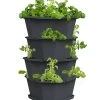 Gusta Garden Kartoffelturm Paul Potato Starter 4 Etagen, Ca. B44/H65/T44 Cm -Freien Garten Geschäft 6626873 WE FS 001 PaulPotatoStarterMiniHochbeet