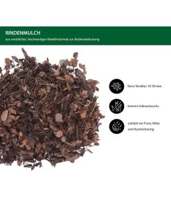 Dehner Rindenmulch Fein, 39 X 60 Liter -Freien Garten Geschäft 6632798 WE IG 001 DehnerRindenmulchfein60l
