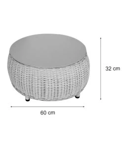 Dehner Lounge Bari, 2-teilig -Freien Garten Geschäft 6657381 WE BG 002 DehnerLoungeBari