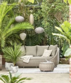 Dehner Lounge Bari, 2-teilig -Freien Garten Geschäft 6657381 WE MO 001 DehnerLoungesofaBari