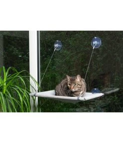 Karlie Hängekorb Window Lounger, Grau, Ca. B31/H51,5/T2,5 Cm -Freien Garten Geschäft 6660492 WE MO 002 KarlieKZbhWindowLoungerGrau