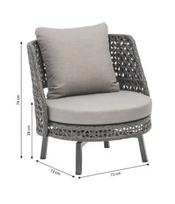 Dehner Balkonset Nizza, 3-teilig 16 Dehner Balkonset Nizza, 3-teilig -Freien Garten Geschäft 6670962 WE BG 001 DehnerBalkonsetNizzaSessel