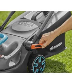 GARDENA Akku-Rasenmäher PowerMax 37/36V P4A Ready-To-Use Set -Freien Garten Geschäft 6677793 WE DE 004 GardenaPowermax