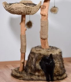 Dobar Petlife Design-Katzenmöbel Tony, Ca. B60/H111/T45 Cm -Freien Garten Geschäft 6689756 WE MO 004 DobarKatzenKratzbaumTony