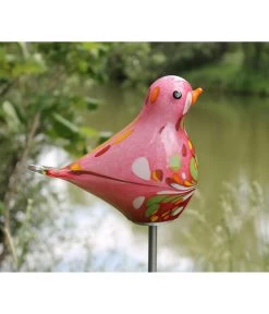 MP Glaszauber Glas-Vogel Spatz -Freien Garten Geschäft 6693758 WE MO 001 PolczerGlasVogelSpatz