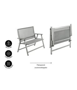 Dehner Klappbank Chicago, 2-Sitzer 17 Dehner Klappbank Chicago, 2-Sitzer -Freien Garten Geschäft 6701783 WE IG 001 KLAPPBANKCHICAGO