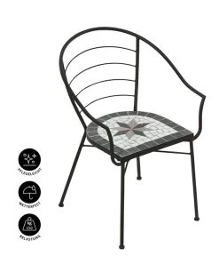 Dehner Mosaiksessel Diana -Freien Garten Geschäft 6701809 WE IG 001 SesselDianaseitlich
