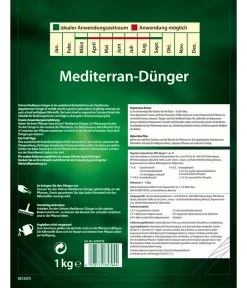 Dehner Mediterran-Dünger, 1 Kg -Freien Garten Geschäft 6704720 WE DE 001 Mediterranduenger1kgMQ