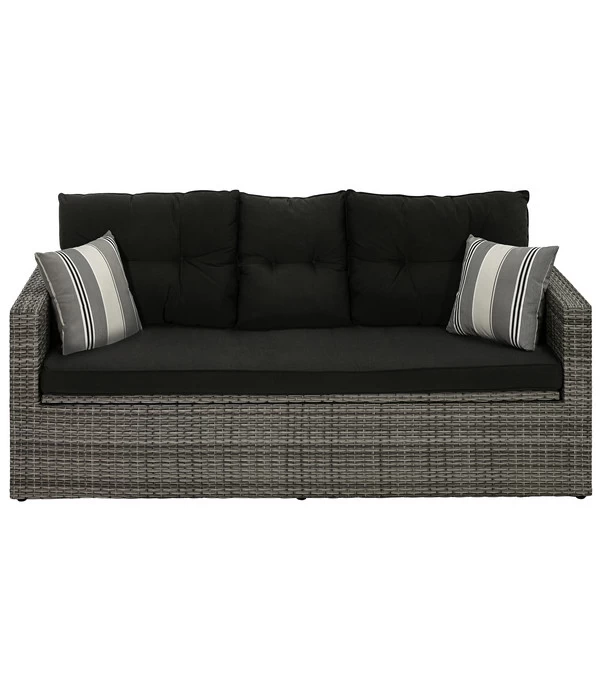 Dehner Flecht-Truhenbank Föhr, 3-Sitzer 3 Dehner Flecht-Truhenbank Föhr, 3-Sitzer