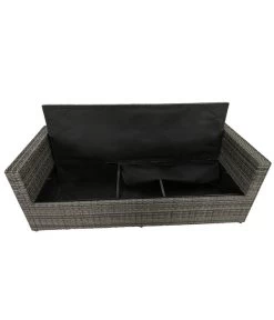 Dehner Flecht-Truhenbank Föhr, 3-Sitzer 16 Dehner Flecht-Truhenbank Föhr, 3-Sitzer -Freien Garten Geschäft 6704795 WE FS 004 TruhenbankFoehrNeu