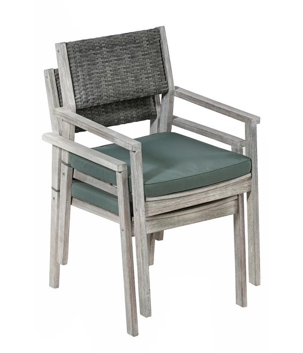 Dehner Stapelstuhl Stockholm 4 Dehner Stapelstuhl Stockholm – Bild 2