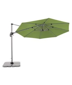 Doppler Pendelschirm Active, Rund, Ca. Ø370 Cm -Freien Garten Geschäft 6739064 WE FS 006 PschirmActive370gruen