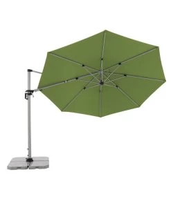 Doppler Pendelschirm Active, Rund, Ca. Ø370 Cm -Freien Garten Geschäft 6739064 WE FS 007 PschirmActive370gruen