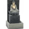 Dehner Polyresin-Gartenbrunnen Buddha, Ca. B35/H64/T32 Cm 1 Dehner Polyresin-Gartenbrunnen Buddha, Ca. B35/H64/T32 Cm -Freien Garten Geschäft 6742936 WE FS 001 GartenbrunnenBuddhagrau