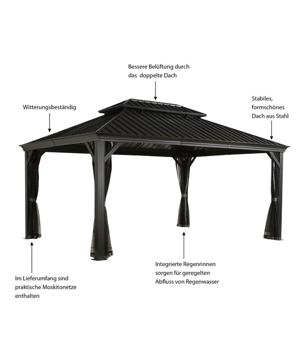 Sojag Pavillon Messina 6 Sojag Pavillon Messina – Bild 4