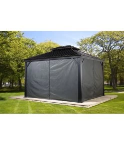 Sojag Vorhang-Set Messina 10 Sojag Vorhang-Set Messina -Freien Garten Geschäft 6752810 WE MO 003 VorhangSetMessina