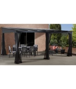 Sojag Terrassenüberdachung St. Barthelemy -Freien Garten Geschäft 6752885 WE MO 001 TUeberdachung10x14