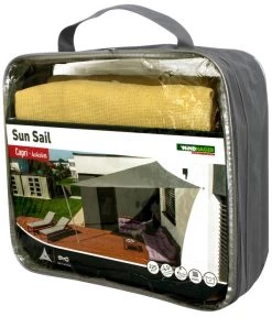 Windhager Sonnensegel Capri, Dreieckig, Ca. B400/T400 Cm -Freien Garten Geschäft 6762009 WE FS 001 WindhagerSonnensegelCapri