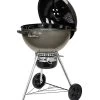 Weber Holzkohlegrill Mastertouch GBS C-5750, Ø 57 Cm -Freien Garten Geschäft 6778070 WE FS 004 MasterTouchGBSC575057cmSmokeGrey