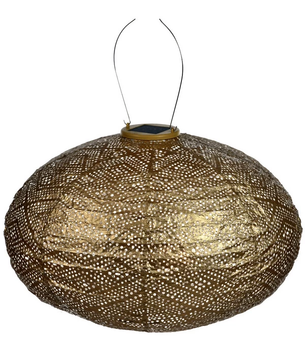 Lumiz Solar-Lampion Oval Ikat, Ca. Ø40/H27 Cm 3 Lumiz Solar-Lampion Oval Ikat, Ca. Ø40/H27 Cm