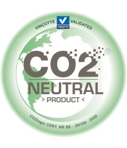 Ecopots Kunststoff-Topf Vienna, Rund, Grau, Ca. Ø50/H18 Cm -Freien Garten Geschäft 6850663 WE DE 003 CO2NeutralLabel 2