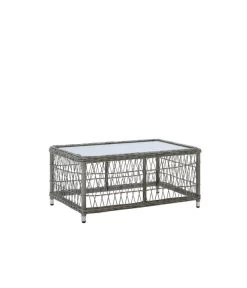 Dehner Geflechtlounge Santos, 4-teilig -Freien Garten Geschäft 6875074 WE FS 004 LoungeSantosNEU