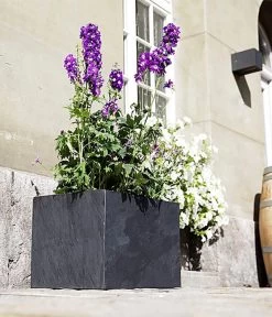 Climaqua Schiefer-Kasten Recto, Rechteckig -Freien Garten Geschäft 6877898 WE MO 001 ClimaquaSchieferKastenRectorechteckig