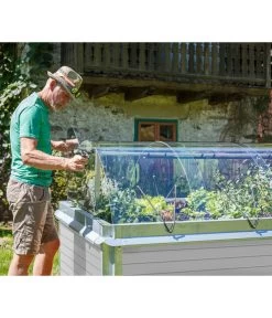 Hochbeet Ursula, Inkl. Frühbeetaufsatz, Ca. B300/H75/T140 Cm -Freien Garten Geschäft 6878557 WE MO 001 HochbeetUrsulaFruehbeetNeu