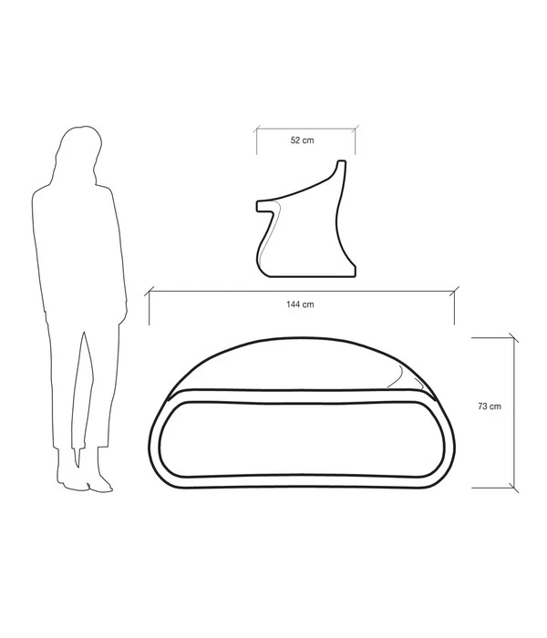 Farmet Kunststoff-Gartensofa For Two 5 Farmet Kunststoff-Gartensofa For Two – Bild 3
