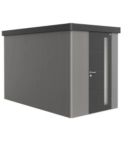 Biohort Gerätehaus Neo 4A, Quarzgrau/dunkelgrau